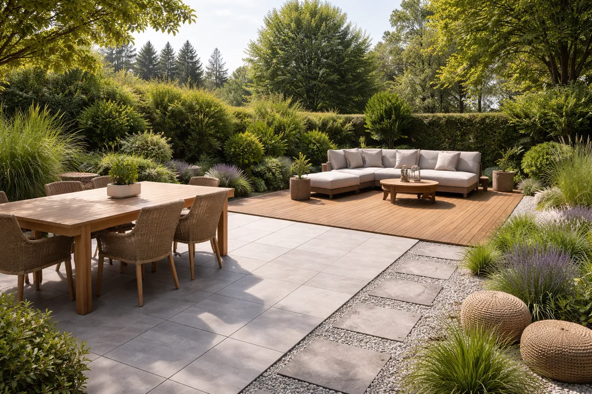 Comment choisir le bon matériau pour une terrasse extérieure