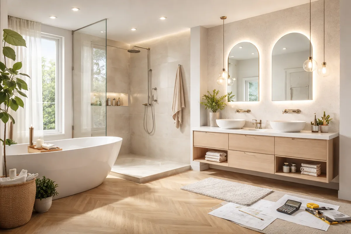 Combien coûte la rénovation d'une salle de bain de 15 m²